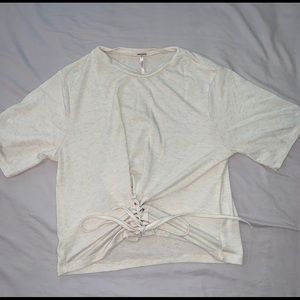 Tie up detailed crop top